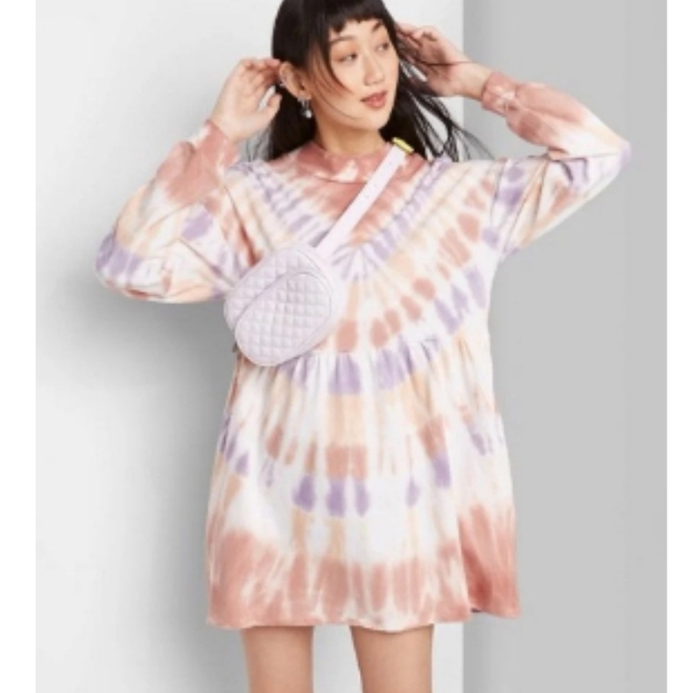 NWT Wild Fable Tie Dye Dress With Pockets